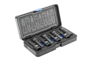 Spline impact bit sockets kit Hex 8 pcs, 1/2?, CrMo