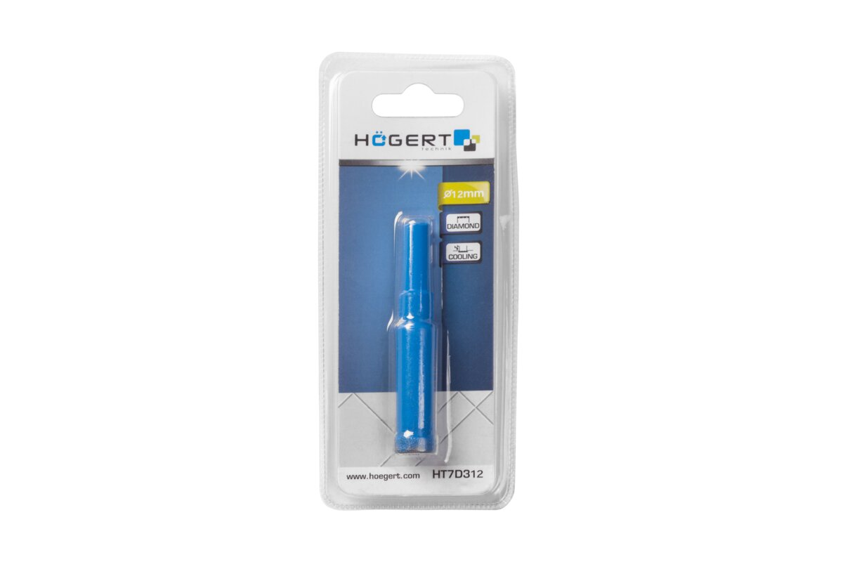 Hogert Diamond hole saw 12 mm, for drill