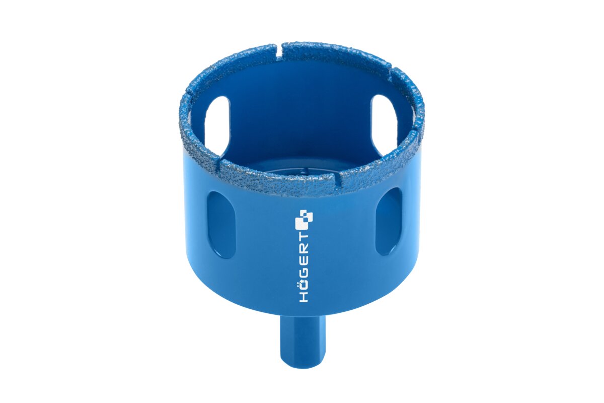 Hogert Diamond hole saw 44 mm, drill holder