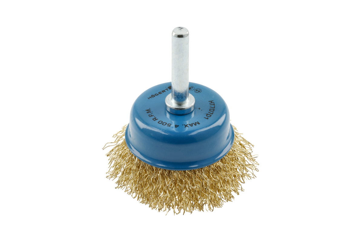 Hogert Front brush with a pin 75 mm, brass wire 0.3 mm