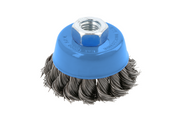 Hogert Disc brush 65 mm, M14, steel wire 0.5 mm