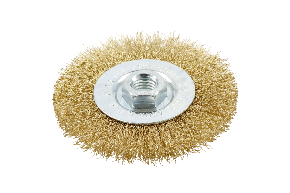 Hogert Abrasive brush 75mm, steel, M14
