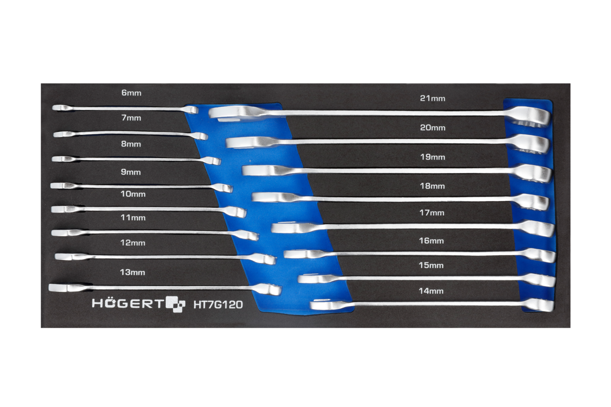 Hogert 7-drawer tool cabinet with a side door with accessories, 544 pcs.