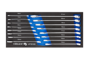 Hogert Combination wrench set 16 pcs, technical foam