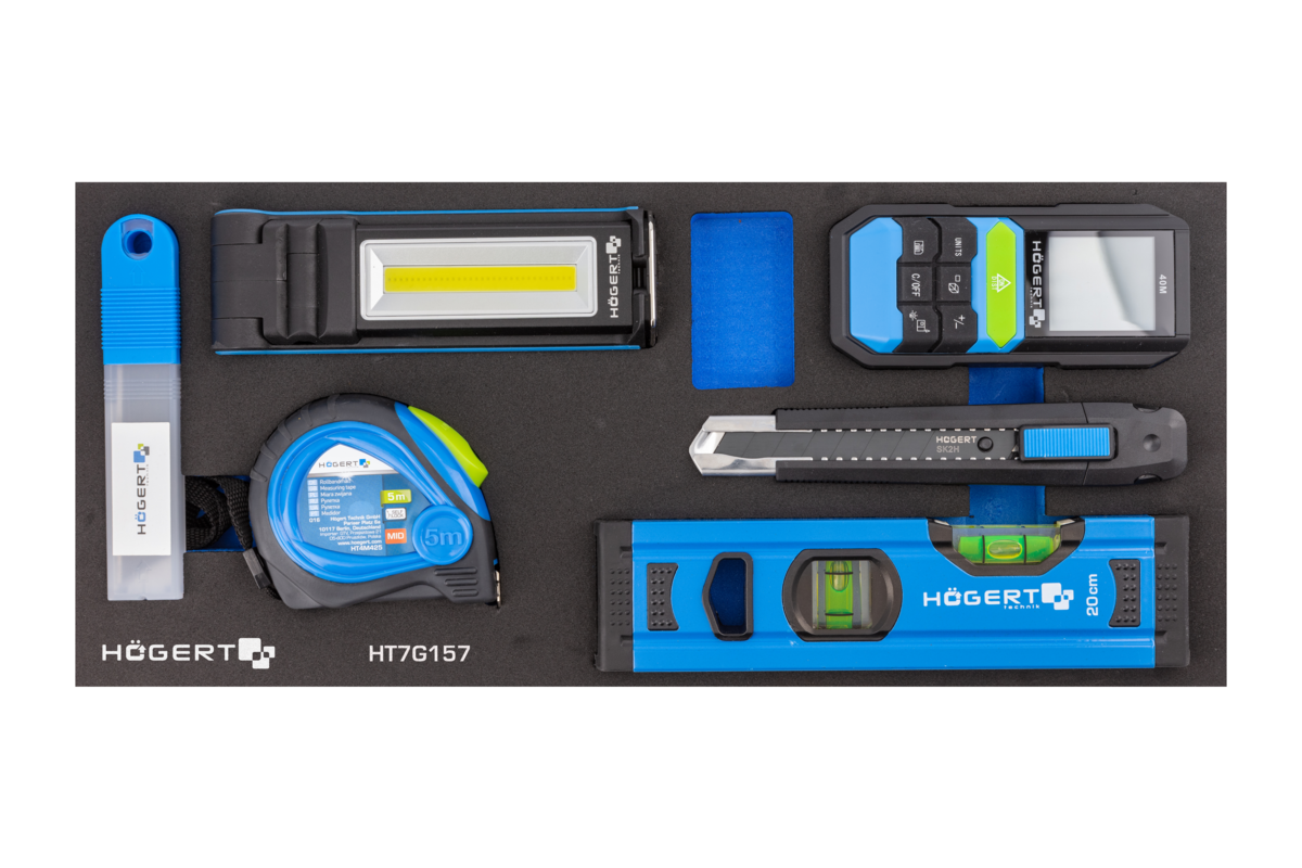 Hogert Measuring tools 15 pcs.