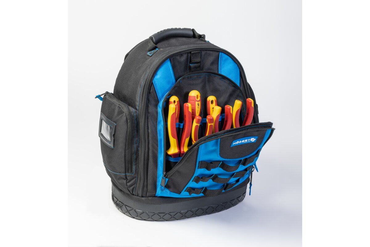 Hogert Heavy Duty Backpack with Removable Organizer