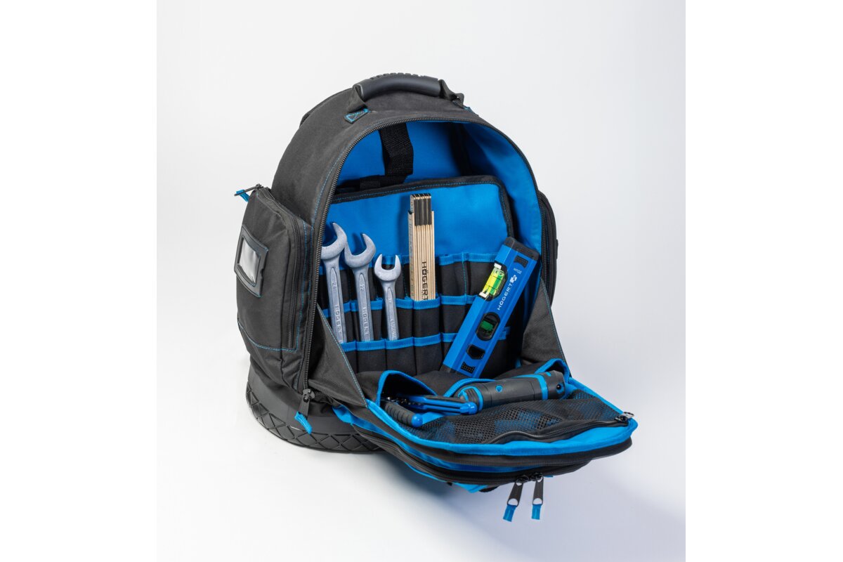 Hogert Heavy Duty Backpack with Removable Organizer