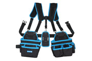 Work belt with shoulder straps