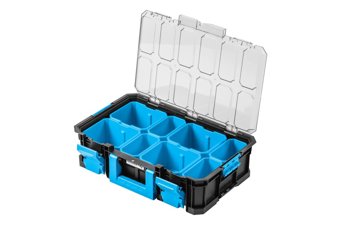 Hogert Organiser with polycarbonate lid with cups