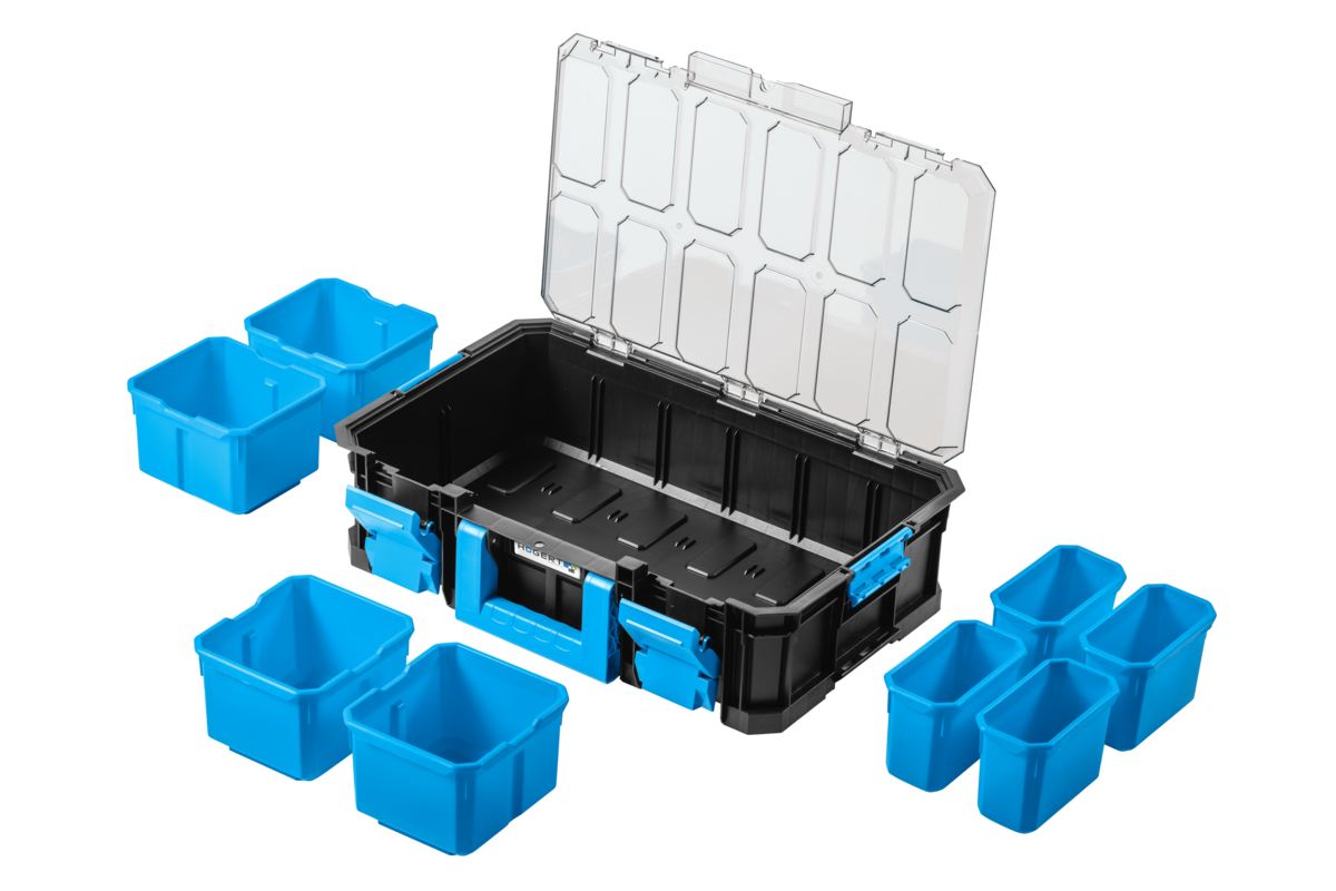 Hogert Organiser with polycarbonate lid with cups