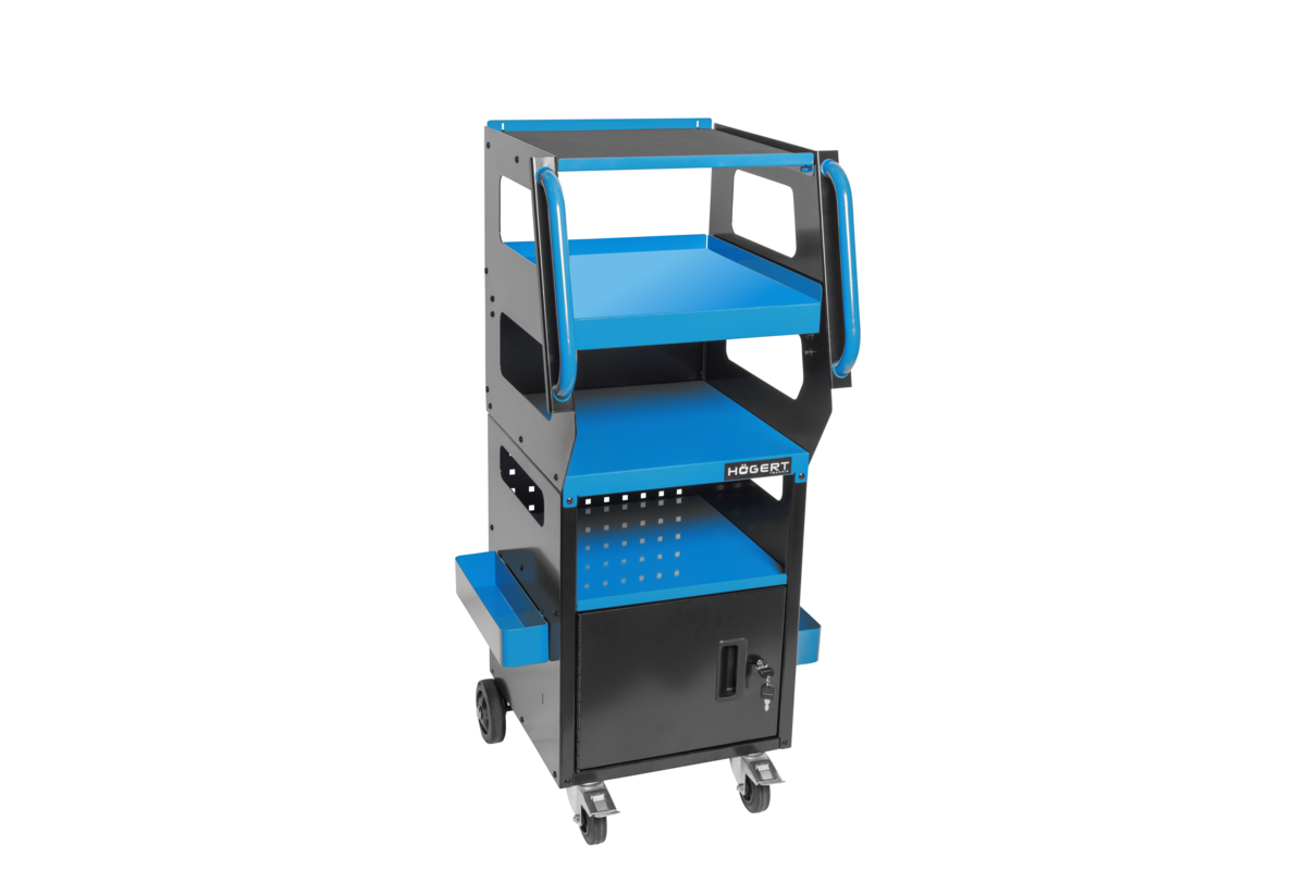 Hogert Diagnostic Trolley 4 Shelves