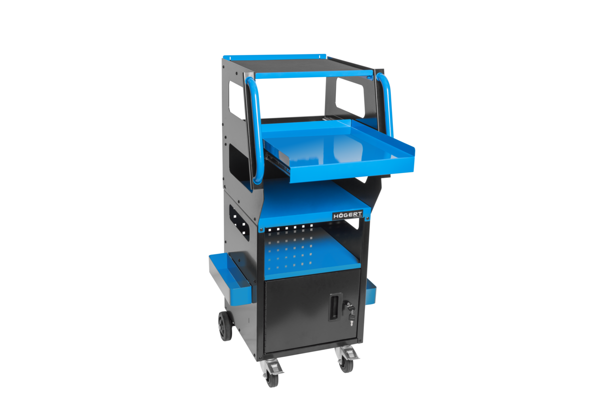 Hogert Diagnostic Trolley 4 Shelves