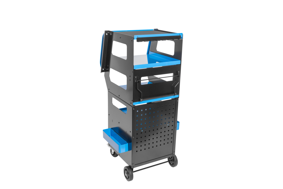 Hogert Diagnostic Trolley 4 Shelves