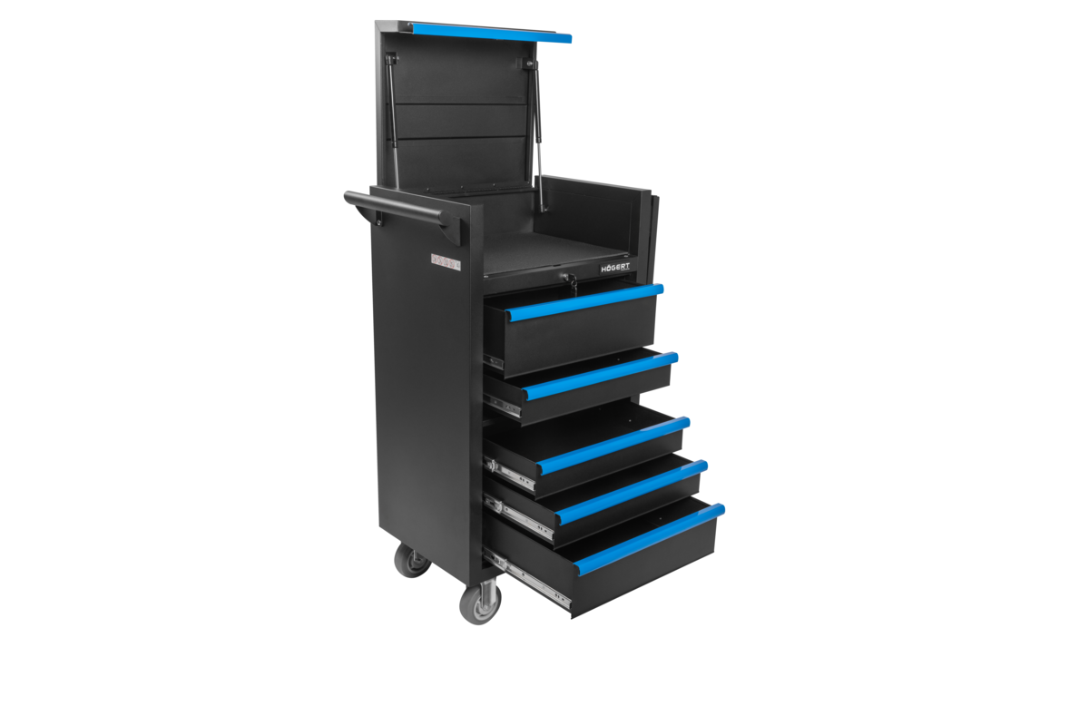 Hogert Diagnostic Trolley 5 drawers