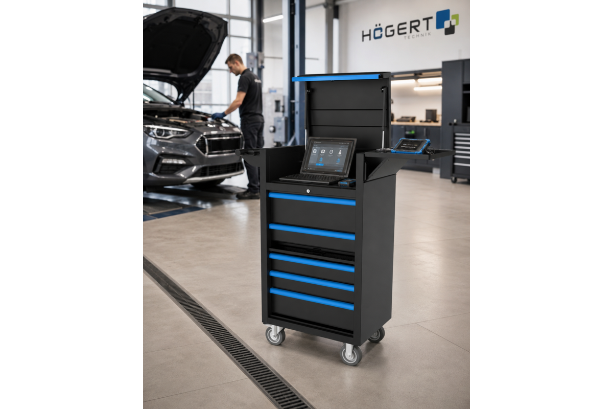 Hogert Diagnostic Trolley 5 drawers