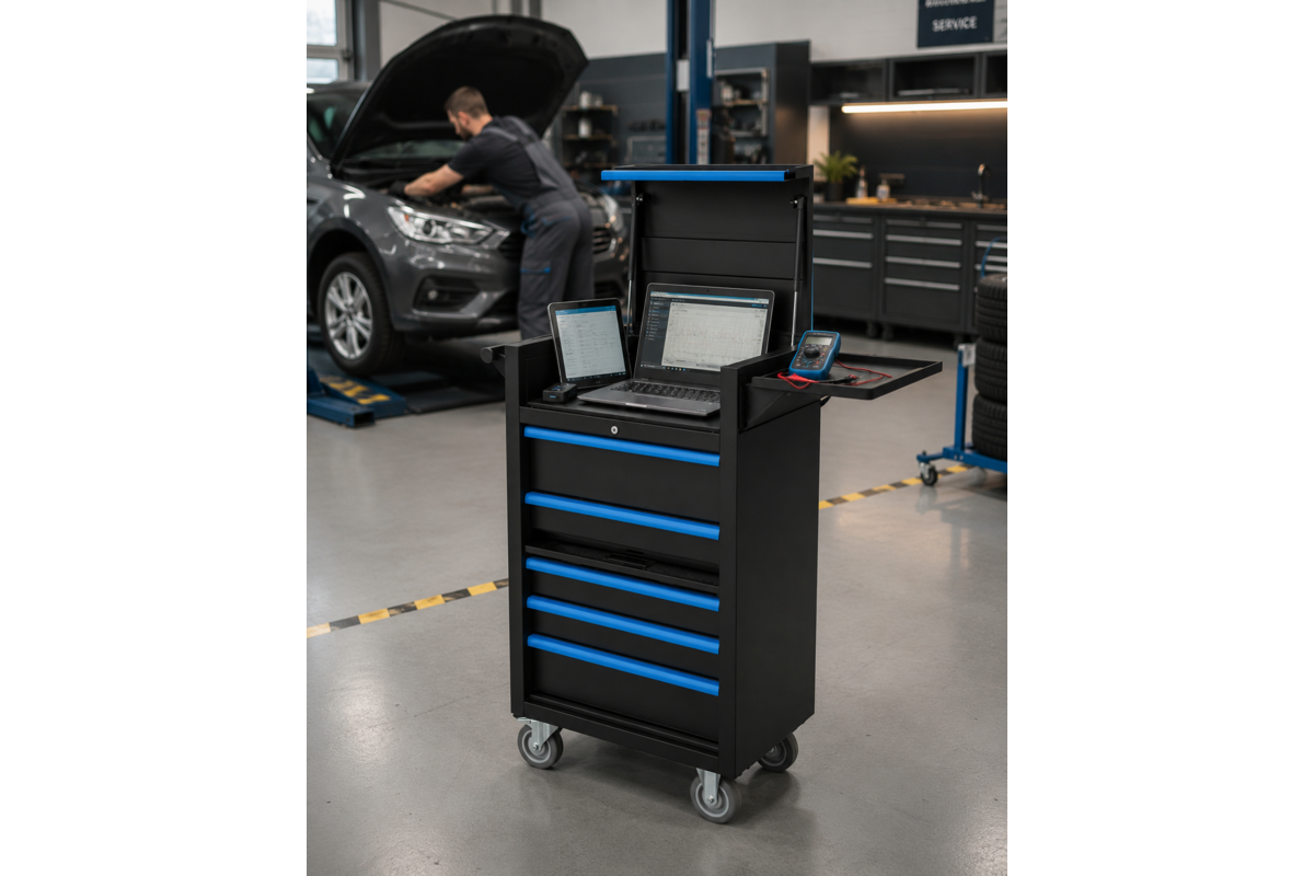 Hogert Diagnostic Trolley 5 drawers