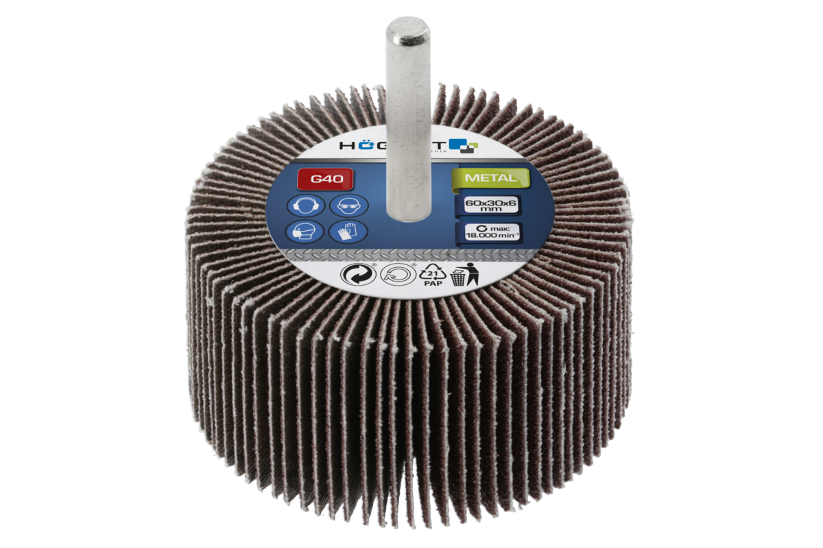 Hogert Flap wheel 60x30x6 G100