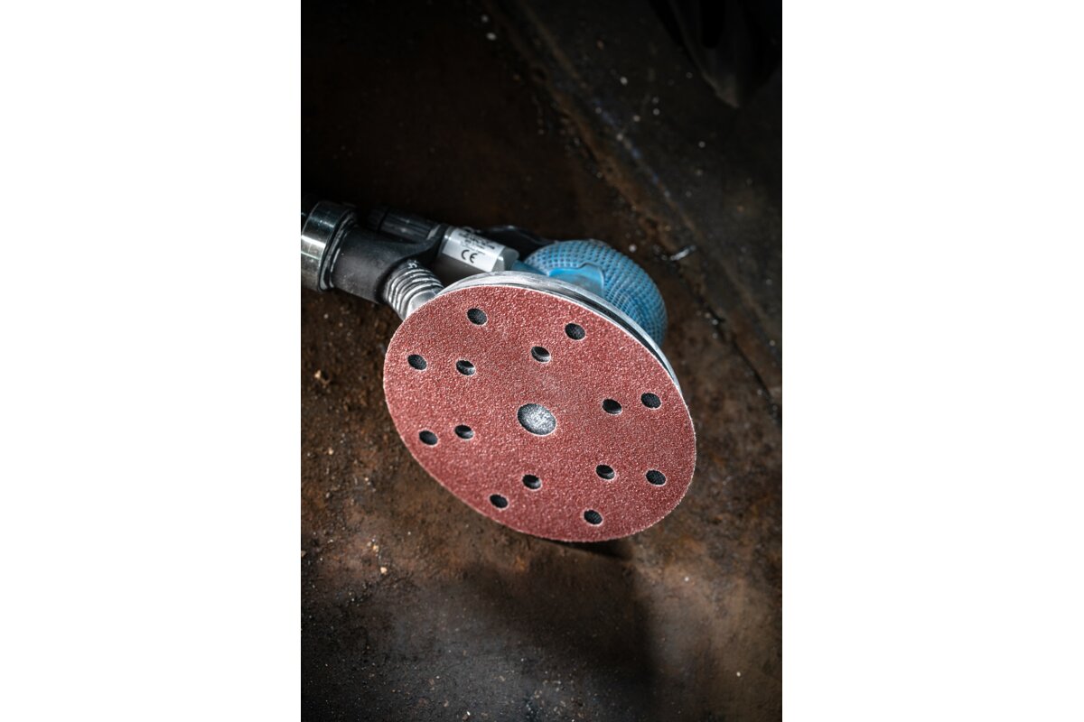 Hogert Abrasive disc with holes 5pcs 125MM G80 5pcs