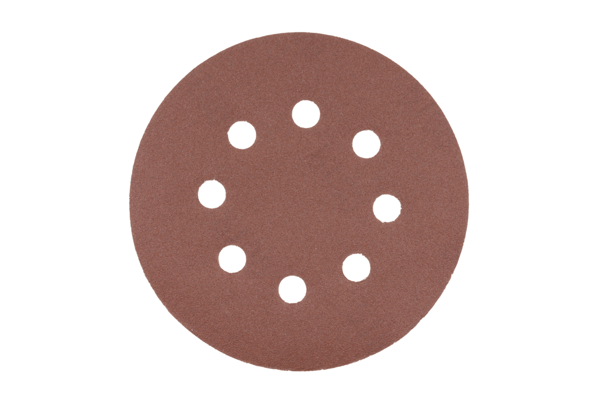 Hogert Abrasive disc with holes 5pcs 125MM G120 5pcs