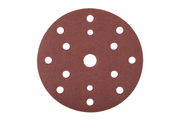 Hogert Abrasice disc w/holes for metal / wood 150mm G120 5pcs