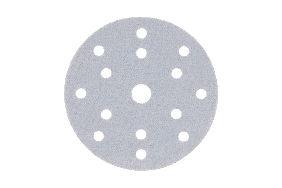 Hogert Abrasice disc w/holes for paint / filler 150mm G320 5pcs
