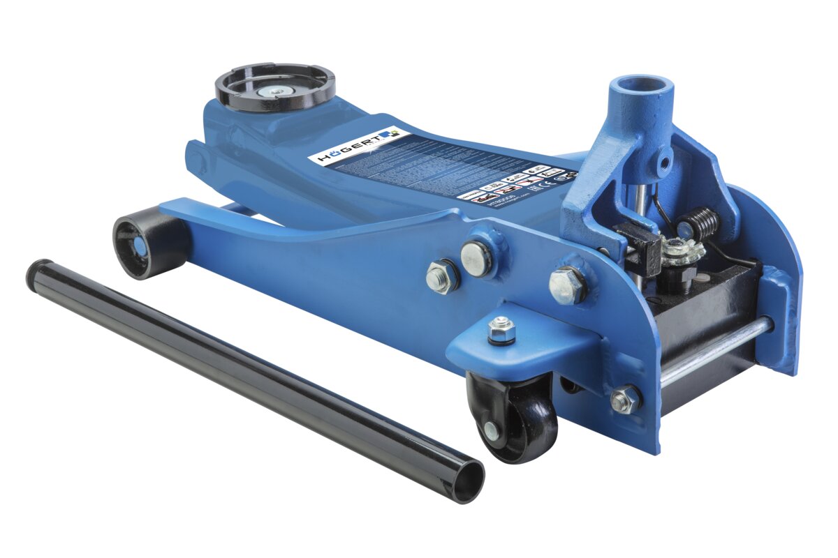 Hogert Hydraulic bottle jack, low profile 2.5 tonnes, 85-455 mm