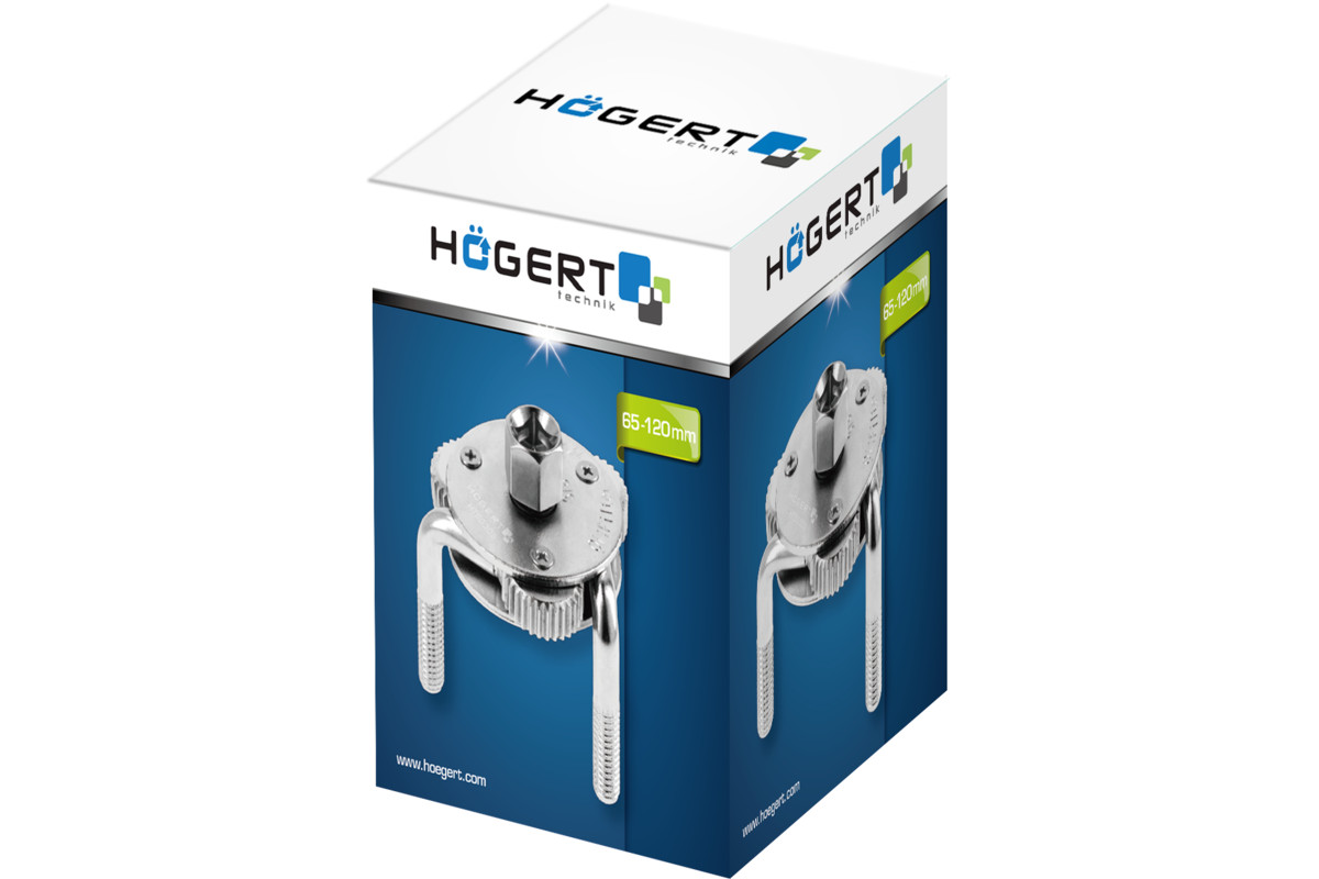 Hogert Oil filter wrench 65-120mm