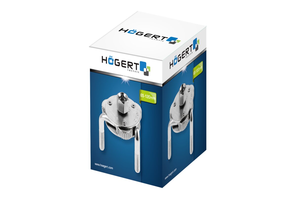 Hogert Oil filter wrench 65-120mm