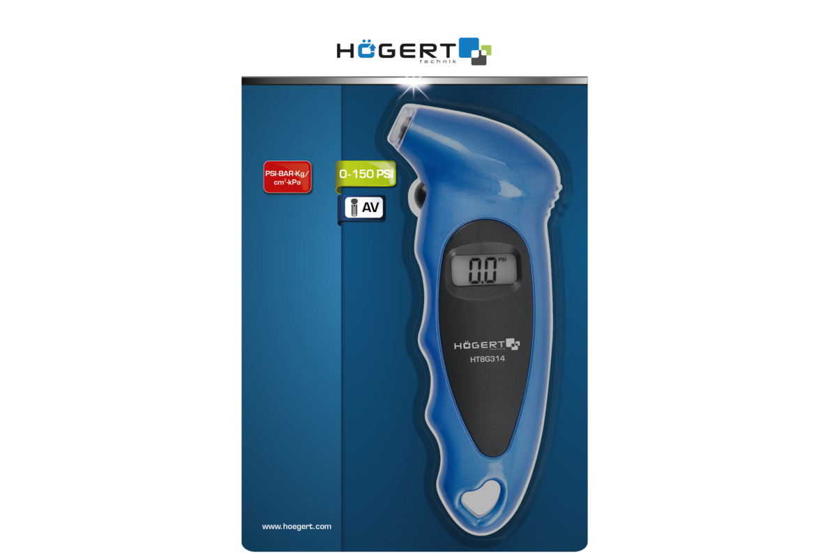 Hogert Digital tire gauge