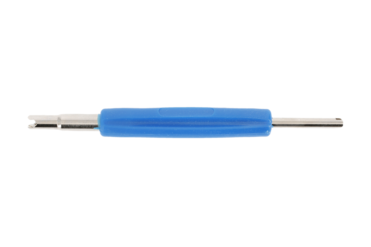 Torque wrench for tire valves