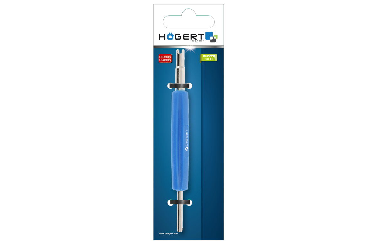 Torque wrench for tire valves