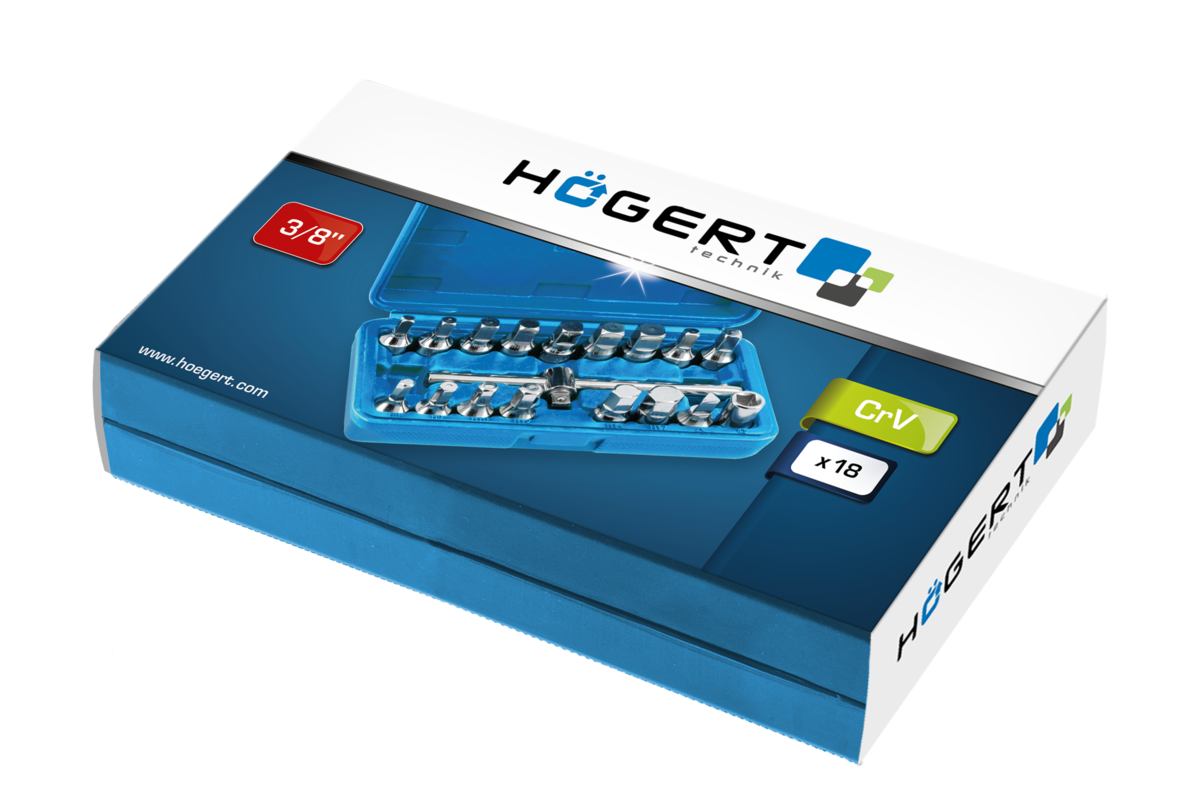 Hogert Oil drain wrenches 18 pcs