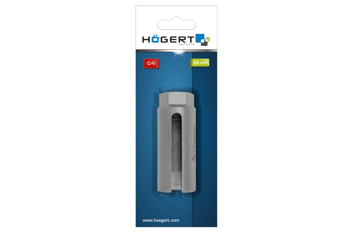 Hogert Oxygen sensor crowfoot wrench 22mm