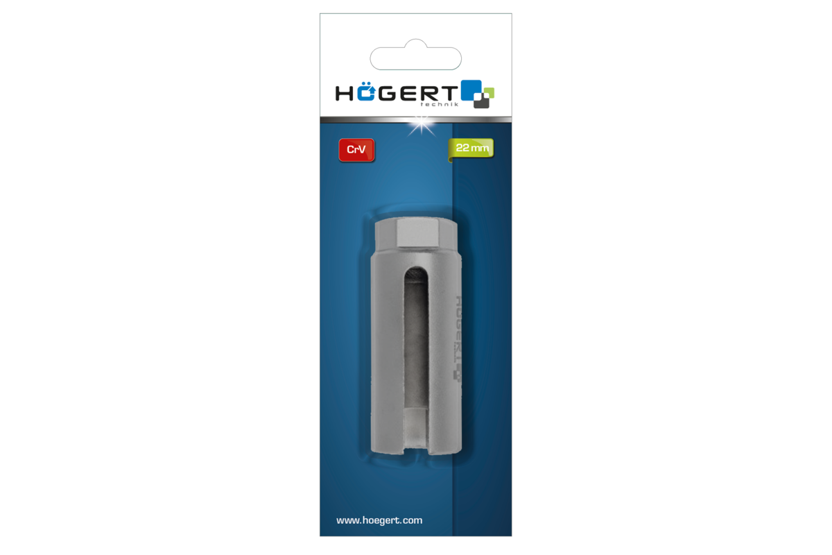Hogert Oxygen sensor crowfoot wrench 22mm