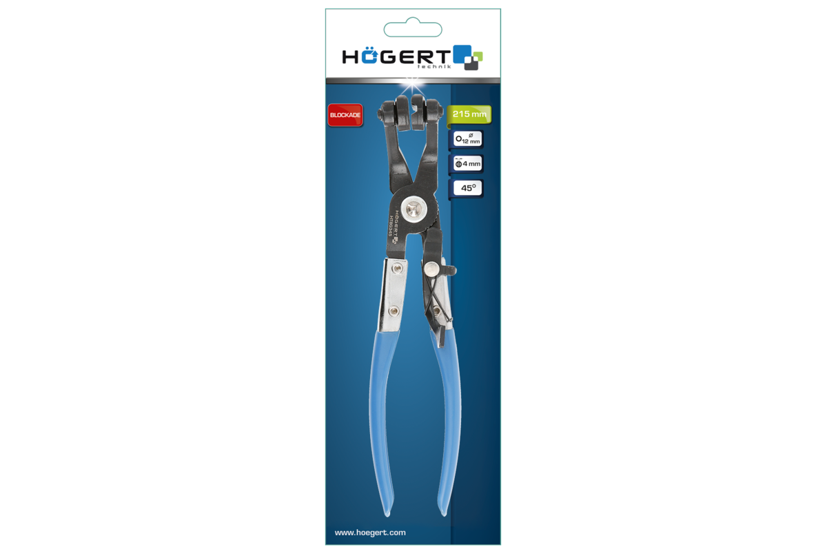 Hogert Cable tie pliers 45°