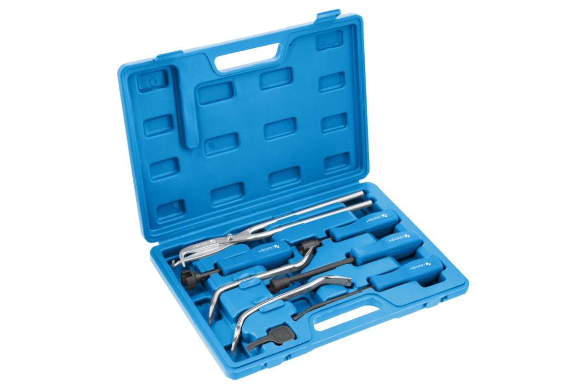 Hogert Brake shoe replacement set 8 pcs.