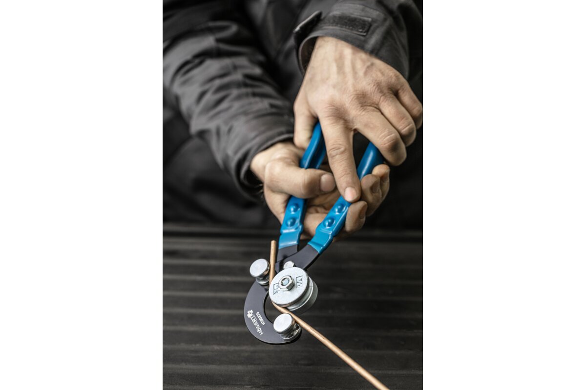 Tube bender pliers