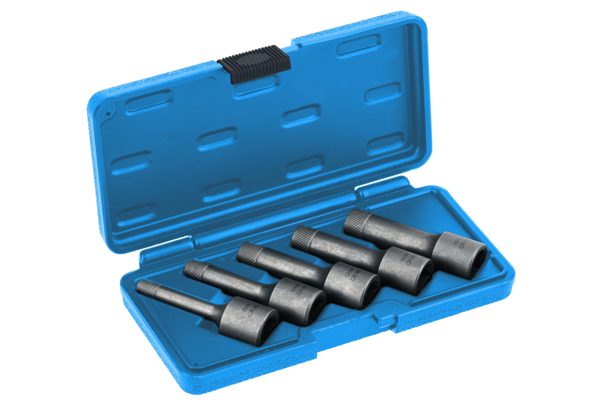 Hogert Bolt extractor set 5pcs