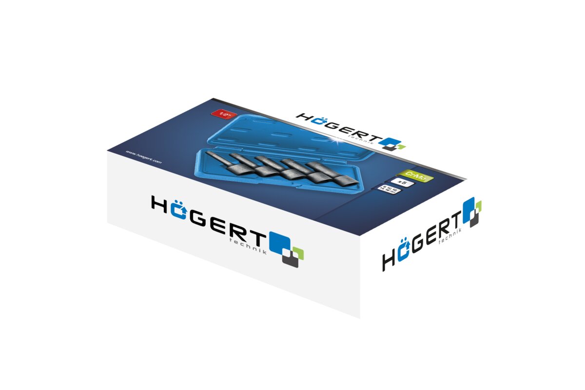 Hogert Bolt extractor set 5pcs
