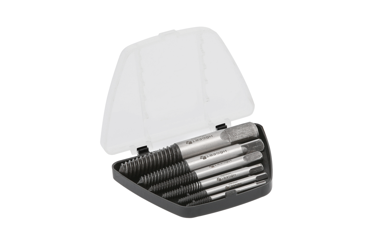 Screw extractors 6 pcs