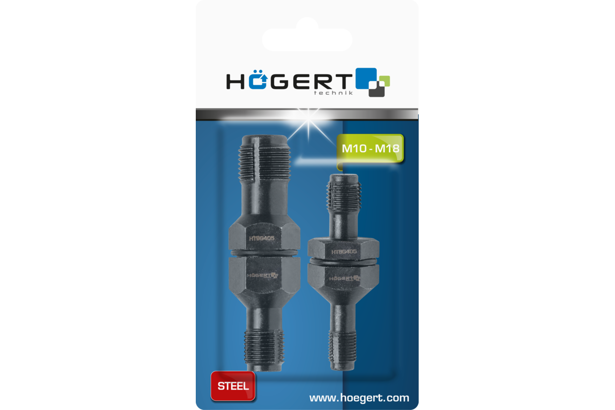Hogert 2 pcs spark plug socket repair kit