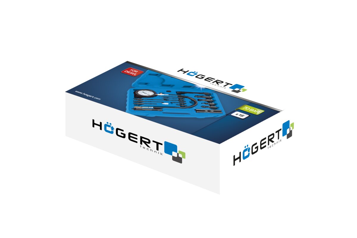 Hogert Compression pressure in a diesel engine set 16 pcs