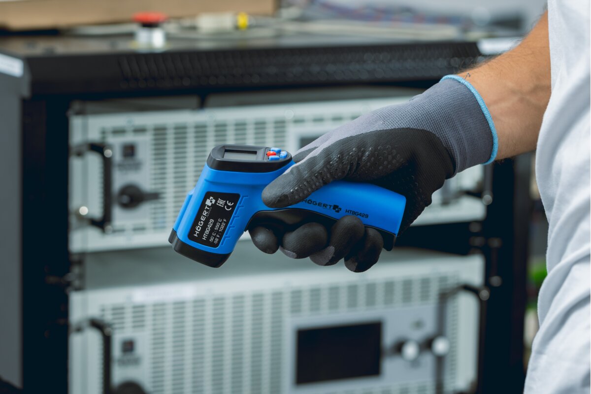 Hogert Non contact infrared thermometer  -50 + 550°C