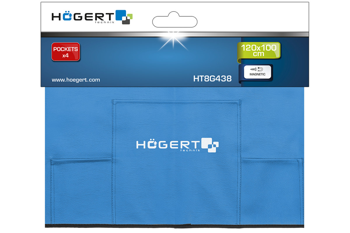 Hogert Magnetic protective mat 120×100 cm