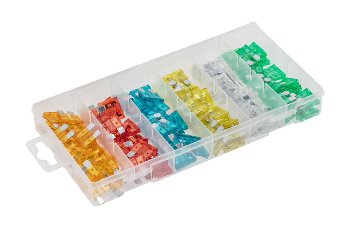 Hogert 120pc Auto Fuse Assortment