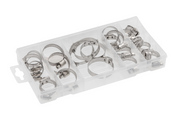 Hogert 40pc Hose Clamp Assortment