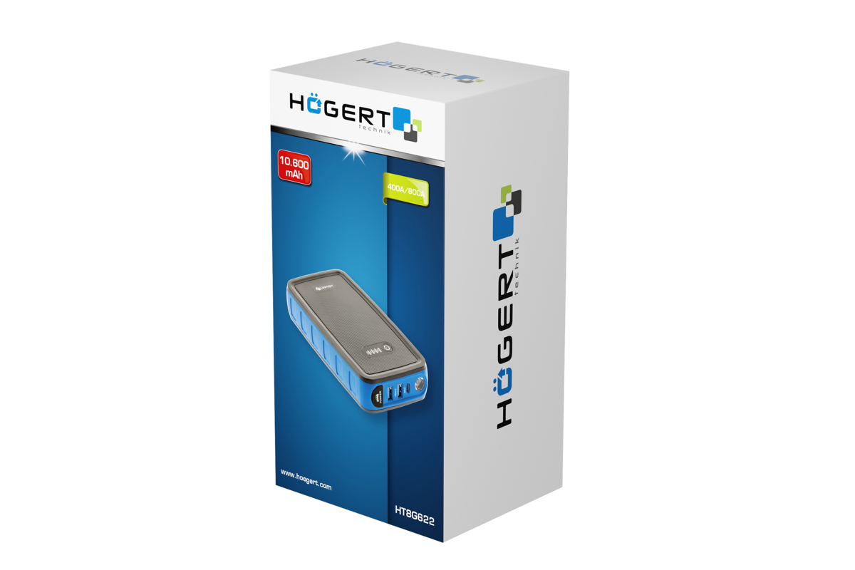 Hogert Lithium jump starter 400A