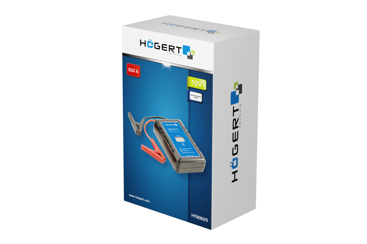 Hogert Capacitor jump starter 500A