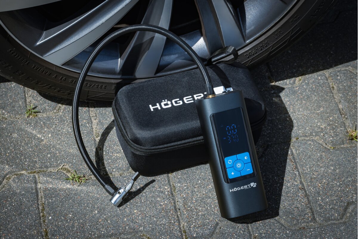 Hogert Mini Compressor with Charger Function