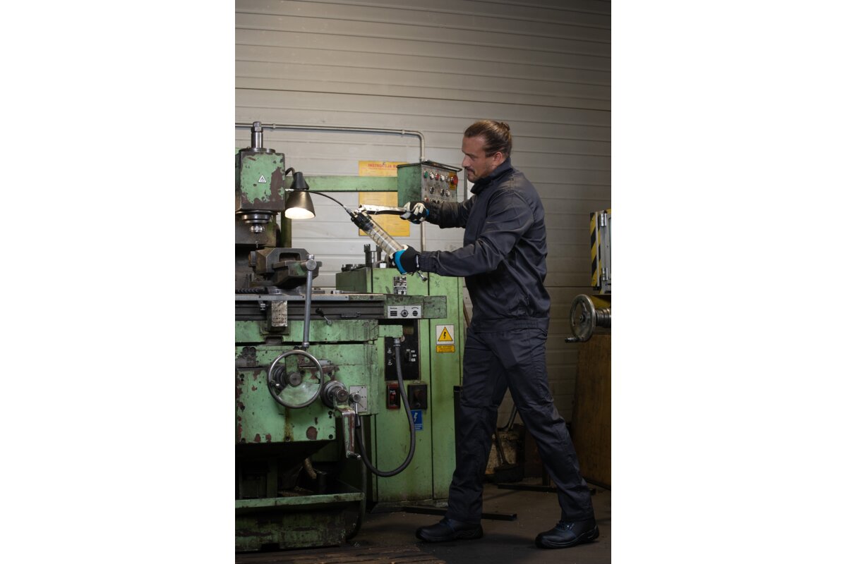 Hogert One-hand grease gun 400 ml